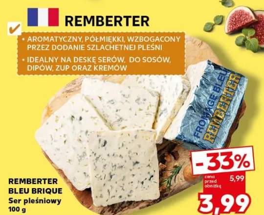 Ser pleśniowy Remberter Bleu Brique