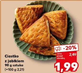 Ciastko z jabłkiem Kaufland