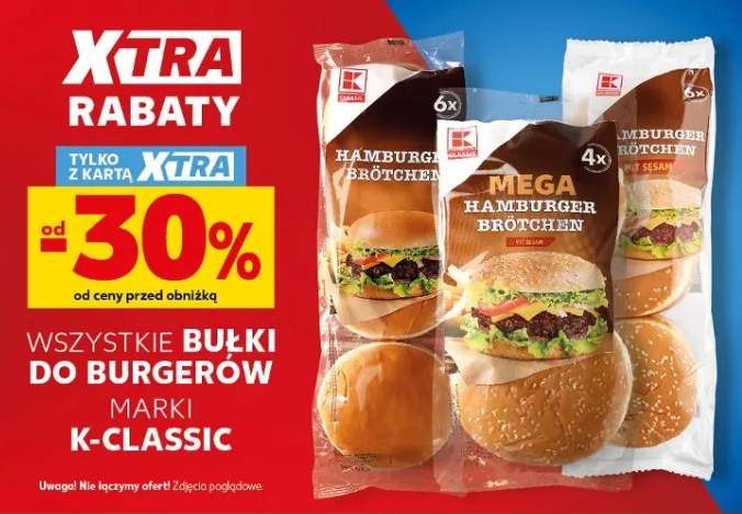 Bułki do burgerów K-Classic