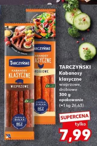 Kabanosy klasyczne drobiowe Tarczyński
