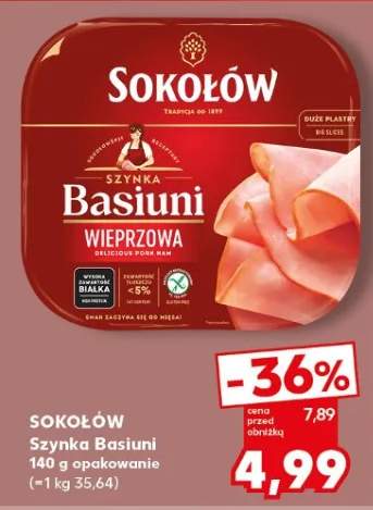 Szynka Basiuni wieprzowa Sokołów
