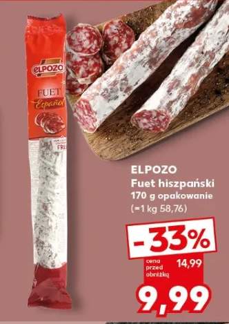 Fuet hiszpański ElPozo