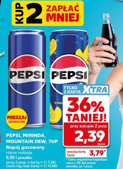 Napój gazowany Pepsi