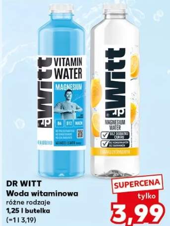 Woda witaminowa Dr Witt Vitamin Water Magnesium Mango Lemon