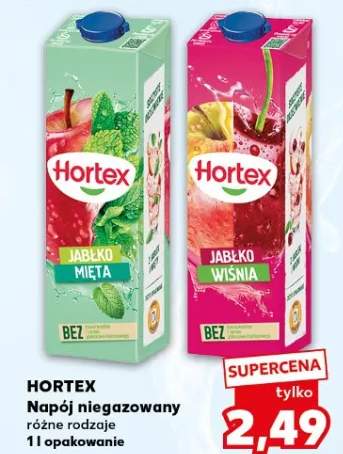 Napój niegazowany Hortex jabłko mięta