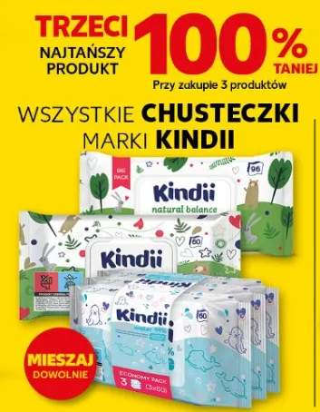 Chusteczki Kindii natural balance