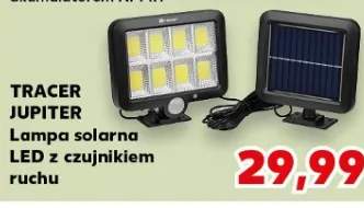 Lampa solarna LED z czujnikiem ruchu Tracer Jupiter