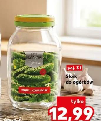 Słoik do ogórków Florina 3l