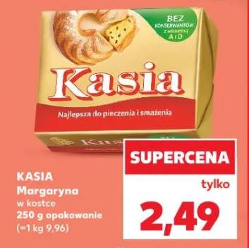 Margaryna Kasia w kostce