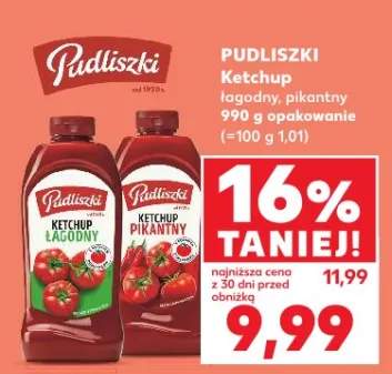 Ketchup łagodny Pudliszki