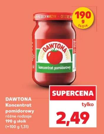 Koncentrat pomidorowy Dawtona