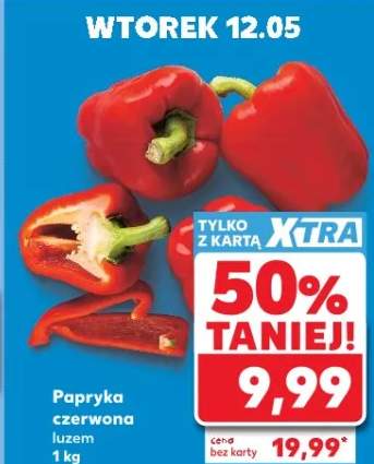 Papryka czerwona luzem