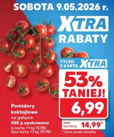 Pomidory koktajlowe na gałązce