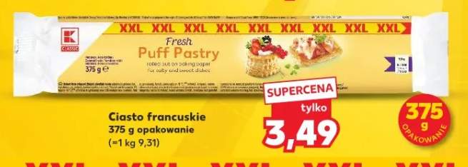 Ciasto francuskie K Classic XXL Fresh Puff Pastry