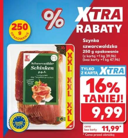 Szynka szwarcwaldzka K Classic XXL