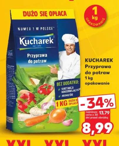 Przyprawa do potraw Kucharek