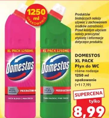 Płyn do WC Domestos XL Pack