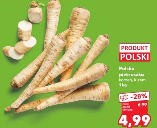 Pietruszka korzeń luzem polska
