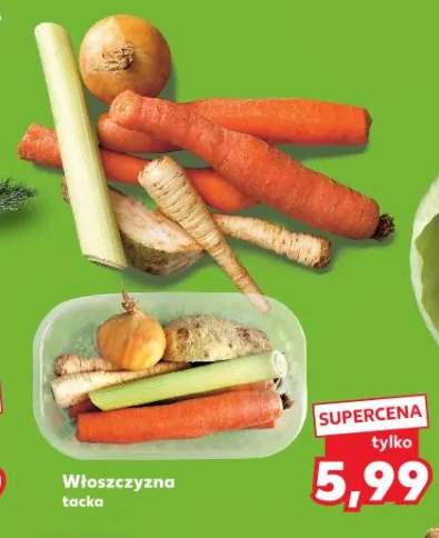 Włoszczyzna tacka