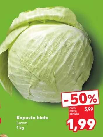 Kapusta biała luzem