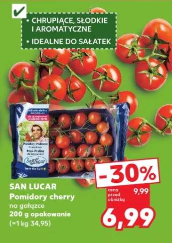 Pomidory cherry na gałązce San Lucar