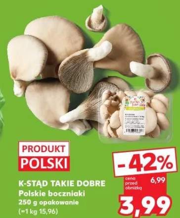 Boczniaki polskie K-Stąd Takie Dobre