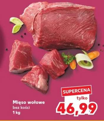 Mięso wołowe bez kości