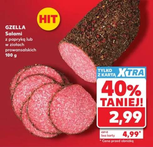Salami z papryką Gzella
