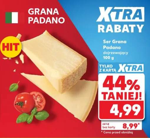 Ser Grana Padano dojrzewający