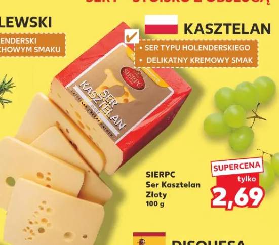 Ser Kasztelan Złoty Sierpc
