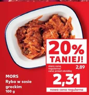 Ryba w sosie greckim Mors