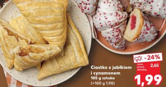 Ciastko z jabłkiem i cynamonem