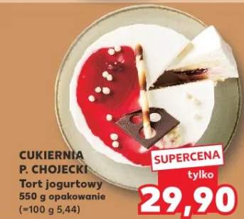 Tort jogurtowy Cukiernia P. Chojecki