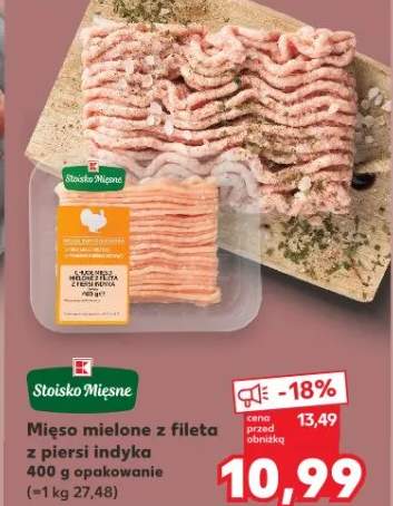 Mięso mielone z fileta z piersi indyka Stoisko Mięsne