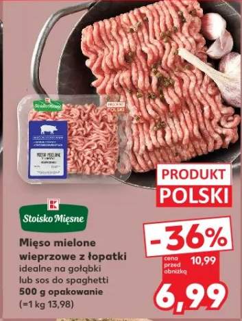 Mięso mielone wieprzowe z łopatki Stoisko Mięsne