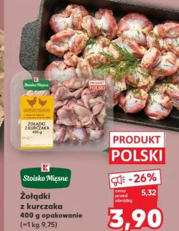 Żołądki z kurczaka Stoisko Mięsne