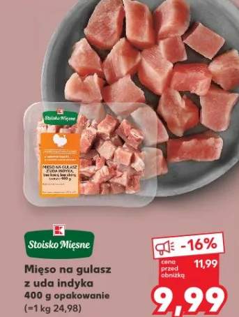 Mięso na gulasz z uda indyka Stoisko Mięsne