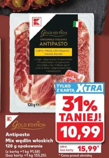 Antipasto Mix wędlin włoskich Gold Edition