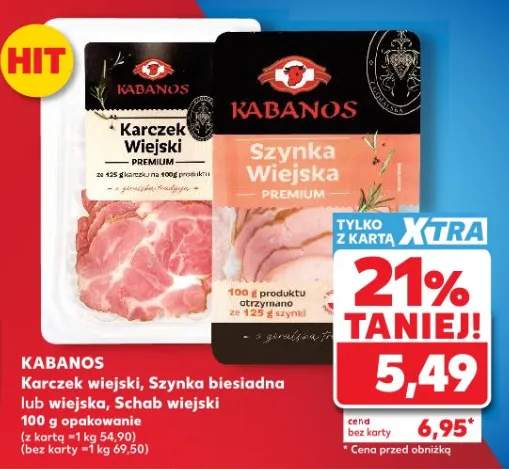 Szynka biesiadna wiejska Kabanos