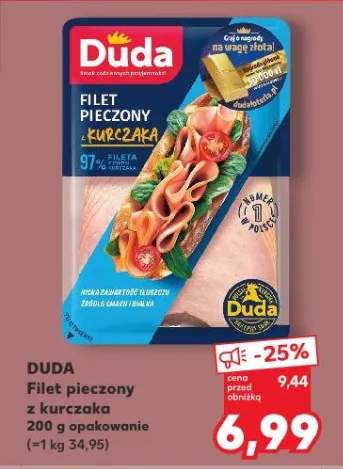 Filet pieczony z kurczaka Duda