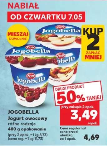 Jogurt owocowy Jogobella Zott