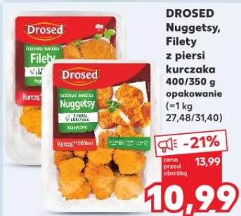 Nuggetsy z piersi kurczaka Drosed