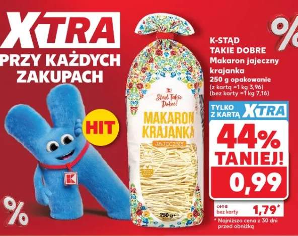 Makaron jajeczny krajanka K-Stąd Takie Dobre