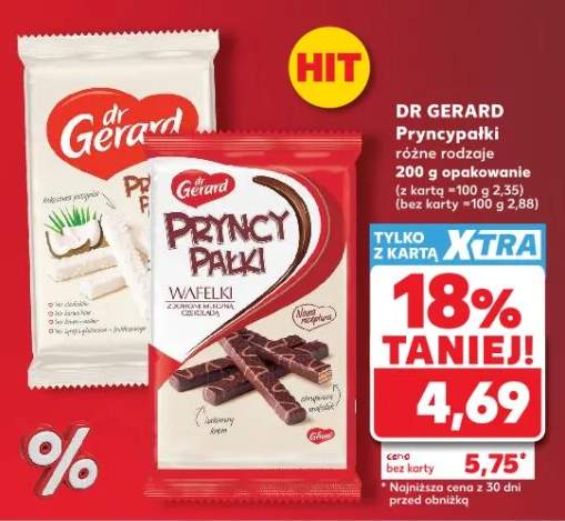 Wafelki Pryncypałki Dr Gerard