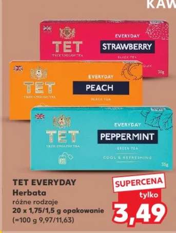 Herbata TET Everyday Strawberry Black Tea