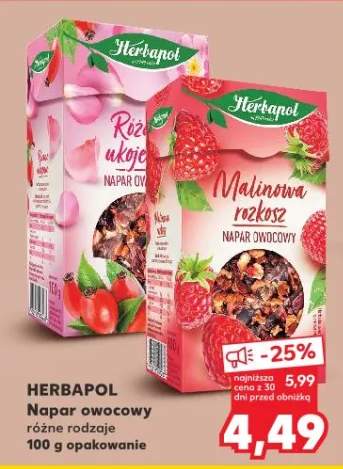 Napar owocowy Herbapol Różane ukojenie