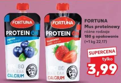 Mus proteinowy Fortuna jagoda