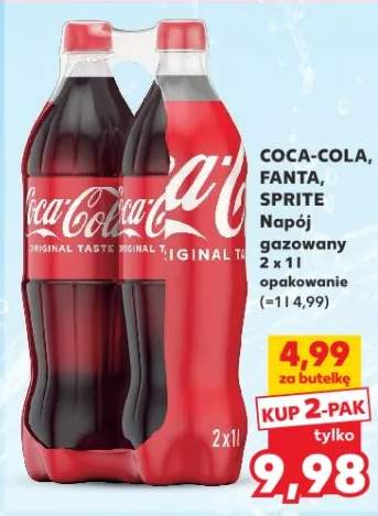 Napój gazowany Coca-Cola