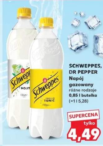 Napój gazowany Schweppes