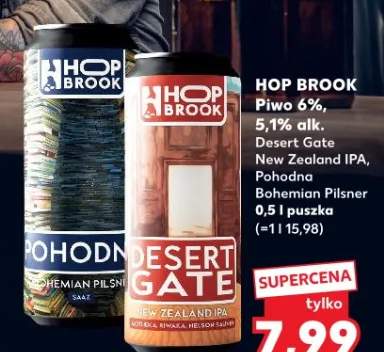 Piwo Hop Brook Pohodna Bohemian Pilsner 5,1% alk.
